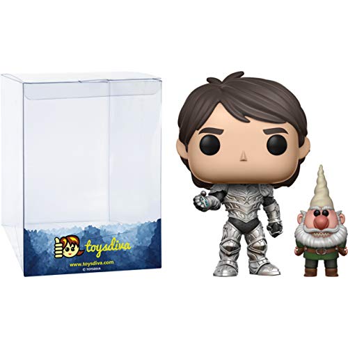 Jim w/ Gnome (Chase): Fun ko P o p ! TV Vinyl Figure Bundle with 1 Compatible 'ToysDiva' Graphic Protector (466 - 13693 - B)