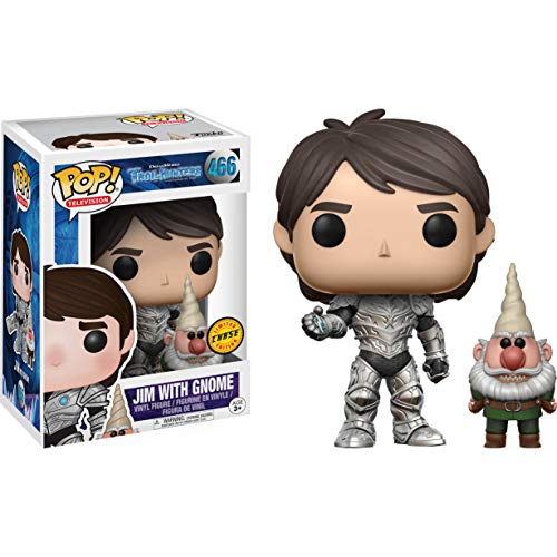 Jim w/ Gnome (Chase): Fun ko P o p ! TV Vinyl Figure Bundle with 1 Compatible 'ToysDiva' Graphic Protector (466 - 13693 - B)