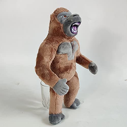 Jiutian Bandai Godzilla Original VS King Kong Peluche Juguetes de Dibujos Animados muñecas Interiores niños Peluches Juguetes Linda muñeca para niños niñas (Color : Kong, Height : 30cm)