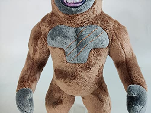 Jiutian Bandai Godzilla Original VS King Kong Peluche Juguetes de Dibujos Animados muñecas Interiores niños Peluches Juguetes Linda muñeca para niños niñas (Color : Kong, Height : 30cm)