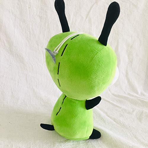 JMHomeDecor Juguetes De Peluche para Niñas 25Cm 3D Ojos Saltones Green Alien Invader Perro De Peluche De Juguete