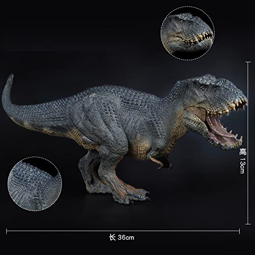 josiedf Dinosaurio Tyrannosaurus, Modelo De Dinosaurio De Simulación a Gran Escala Juguetes Educativos De Dinosaurio De PláStico Regalo para NiñOs Coleccionistas