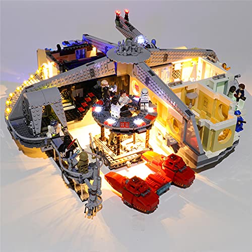 Juego de Luces Utilizado para (Star Wars Betrayal at Cloud City) Modelo de Bloques de construcción - Juego de Luces Compatible con Lego 75222 (Solo Kit de Luces Incluido)