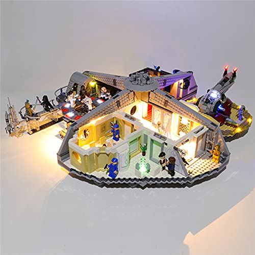 Juego de Luces Utilizado para (Star Wars Betrayal at Cloud City) Modelo de Bloques de construcción - Juego de Luces Compatible con Lego 75222 (Solo Kit de Luces Incluido)