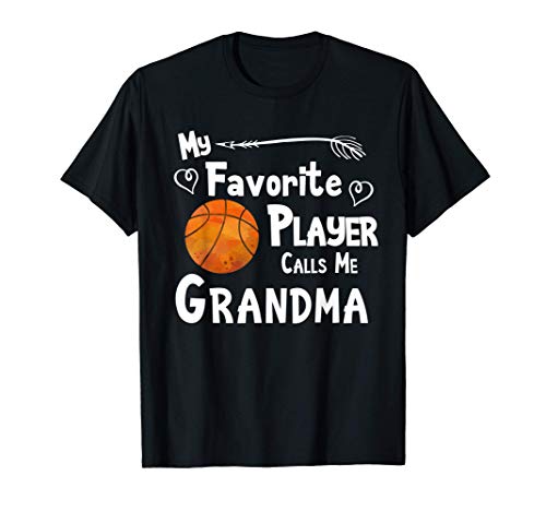 Jugador favorito de baloncesto me llama Grandma Game Camiseta