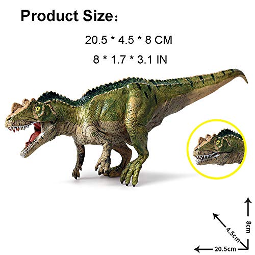 Juguete de Dinosaurio, Juguete de Dinosaurio Ceratosaurus, Modelo de Dinosaurio de simulación de plástico Grande, Juguetes educativos de plástico Dino Jurassic World