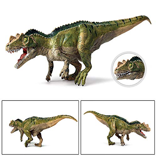 Juguete de Dinosaurio, Juguete de Dinosaurio Ceratosaurus, Modelo de Dinosaurio de simulación de plástico Grande, Juguetes educativos de plástico Dino Jurassic World