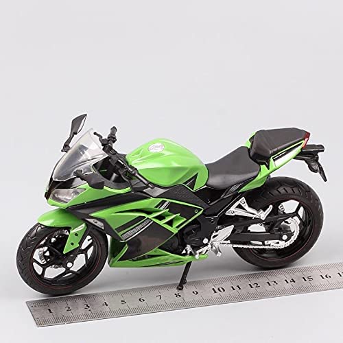 Juguete De La Motocicleta Juguete de proporción de motocicletas for Kawasaki Ninja 25 0R SE 300 2013 1/12 Escala de carreras Motocicleta Juguete Deportes Bicicleta Diecasts Modelos de vehículos de jug