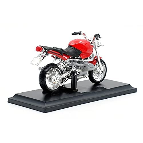 Juguete De La Motocicleta Relación de Motocicleta Juguete 1:18 Escala for B-M-W R1100R Diecast Motoccycle Modelo Workable Shork Absorber Juguete for los Regalos de los niños Colección de Juguetes