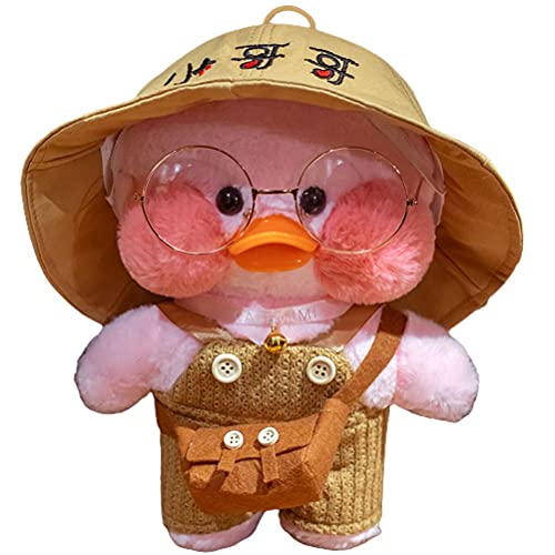 Juguete de peluche de pato rosa, juguetes suaves de Pascua, juguete de peluche, Plushies, pato kawaii, regalo de cumpleaños para niños, niñas y bebés