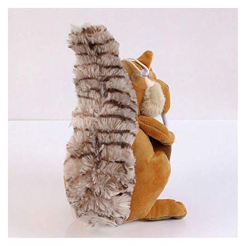 Juguete de peluche Divertido lindo animal muñeca de hielo Edad de hielo 3 Scrat Squirrel Relleno niños peluche Decoraciones de cumpleaños Regalo de cumpleaños Anti-arrugas regalo de cumpleaños