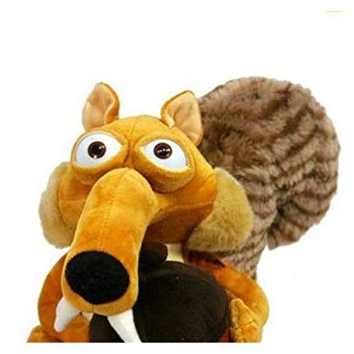 Juguete de peluche Divertido lindo animal muñeca de hielo Edad de hielo 3 Scrat Squirrel Relleno niños peluche Decoraciones de cumpleaños Regalo de cumpleaños Anti-arrugas regalo de cumpleaños