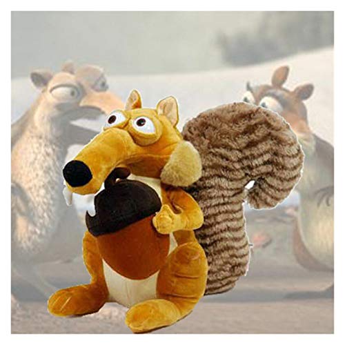 Juguete de peluche Divertido lindo animal muñeca de hielo Edad de hielo 3 Scrat Squirrel Relleno niños peluche Decoraciones de cumpleaños Regalo de cumpleaños Anti-arrugas regalo de cumpleaños