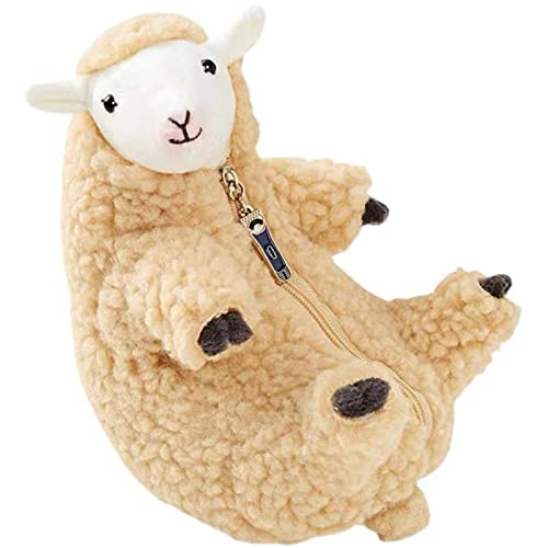 Juguetes de muñeca de oveja encantadora,Peluche de oveja de peluche,Peluche muñeca ovejas juegan juguetes para bebés niños niños,Muñeca divertida de animales de peluche,Juguete de peluche de alpaca