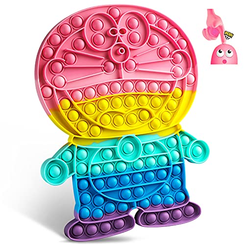 Juguetes de silicona para aliviar la presión, ideal para niños, familia y amigos, Doramon