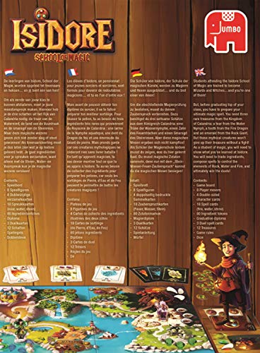 Jumbo Isidore School of Magic Niños Viajes/Aventuras - Juego de Tablero (Viajes/Aventuras, Niños, 30 min, Niño/niña, 6 año(s), 99 año(s))