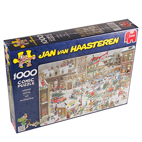 Jumbo Puzzle Christmas, 1000 Piezas (13007), Multicolor