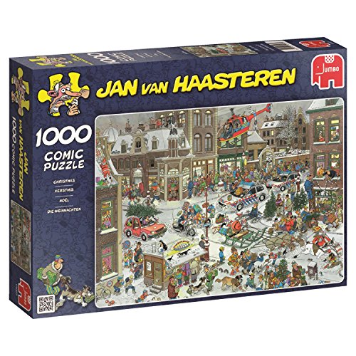 Jumbo Puzzle Christmas, 1000 Piezas (13007), Multicolor