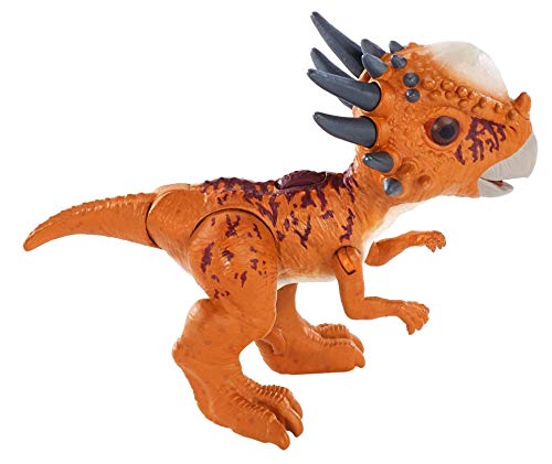 Jurassic World Dino recién nacido Stygimoloch Stiggy, dinosaurio de juguete (Mattel FMB95)