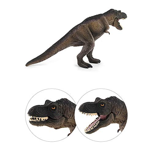 Jurassic World- Mandibula Extrema T Rex Dinosaurio De Juguete De Dinosaurio Seguro E Inodoro, De Plástico Suave, Pintado a Mano, Regalo De Cumpleaños para Niños Y Niñas