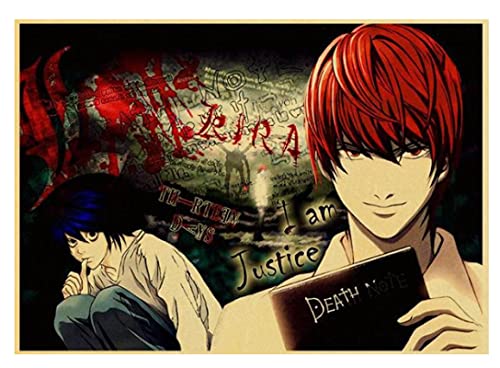 JYSHC Rompecabezas De Madera 1000 Piezas Anime Death Note Carteles Juguetes para Niños Adultos Juego De Descompresión Cz125Vy