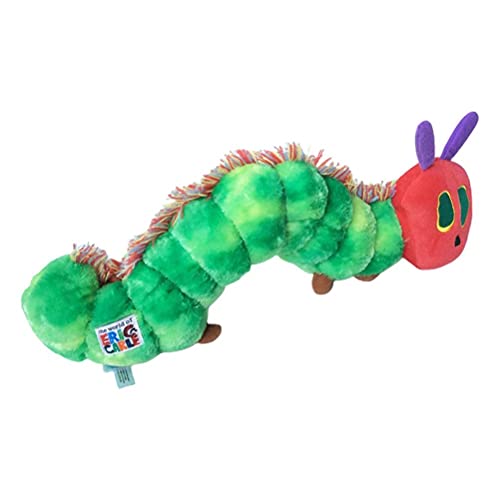 Kagodri Juguete de oruga hambrienta, 40 cm Caterpillar juguete de peluche encantador muy hambriento oruga grande regalo de juguete suave para niños