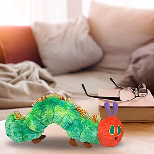 Kagodri Juguete de oruga hambrienta, 40 cm Caterpillar juguete de peluche encantador muy hambriento oruga grande regalo de juguete suave para niños