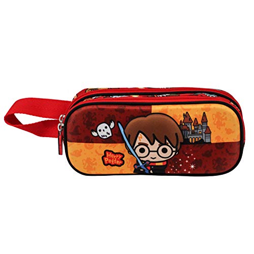 KARACTERMANIA Harry Potter Sword-Estuche Portatodo 3D Doble, Multicolor