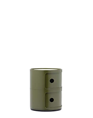 Kartell - Sistema modular, ABS, Verde, 32 x 32 x 40 cm