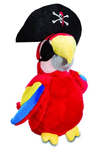 Katerina Prestigre - Peluche de loro pirata 25/17/13 cm