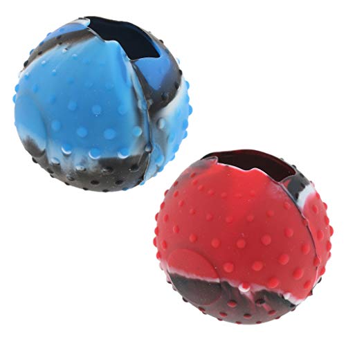 KESOTO Pokeball Plus Funda Cubierta Piel para Switch Camuflaje BLU Rosso