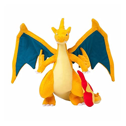 KeYou 23cm Charizard Charizard muñeca Suave de la Felpa del Anime Charmander Toysoft Los Animales de Peluche Lindo Squishmallows Dragón Dragón Super Fire los Animales de Peluche