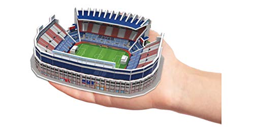 Kick Off- 34010 Puzzle 3D Mini Estadio NOU Camp 2019, Multicolor