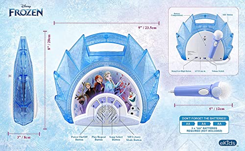 Kid Design – fr-115 – Bolsa Boombox Frozen Luminoso