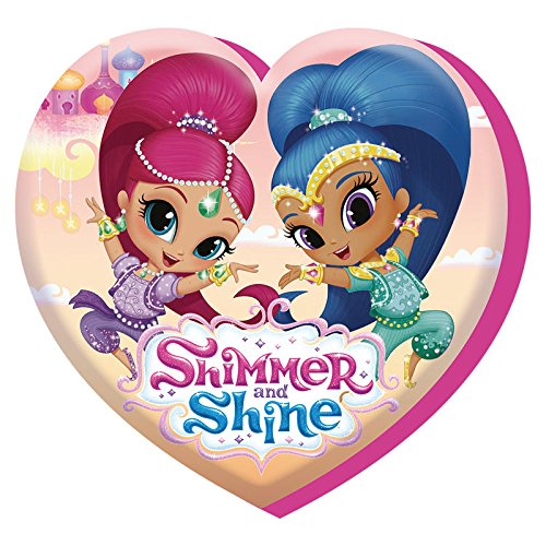 Kid Licensing Cojin con Forma 40 Cm Velour Shimmer and Shine - Cojines