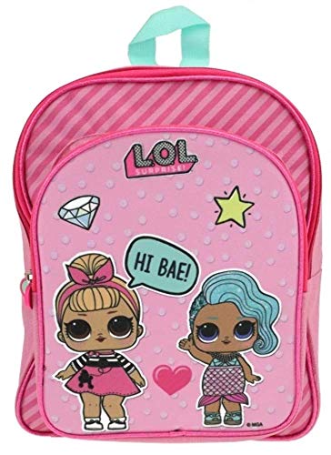 Kids LOL Surprise Mochila Infantil, 30 cm, Rosa