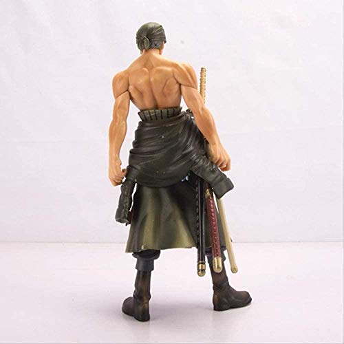 KIJIGHG Anime One Piece Ronoa Zoro 25Cm PVC Figura de Anime Figuras de acción Modelo de Personaje de Anime