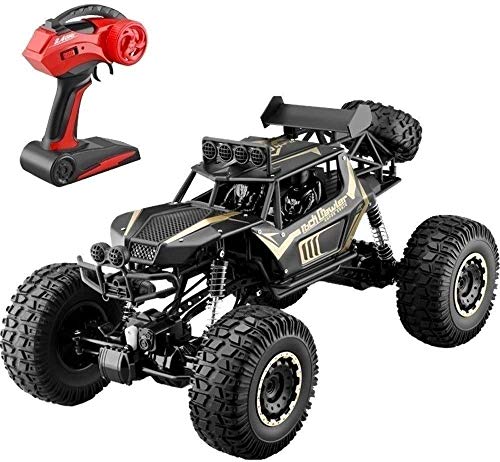 Kioiien Juguete para niños Carro de control remoto RC Calesa 4WD Monstruo de neumático grande de carretera RC Coche súper gigante juguete eléctrico grande radio controlado coche de carreras 2. 4G RC R