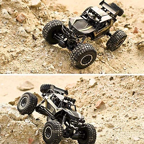 Kioiien Juguete para niños Carro de control remoto RC Calesa 4WD Monstruo de neumático grande de carretera RC Coche súper gigante juguete eléctrico grande radio controlado coche de carreras 2. 4G RC R