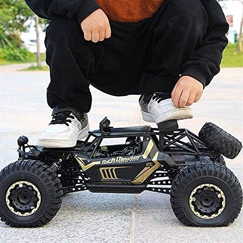 Kioiien Juguete para niños Carro de control remoto RC Calesa 4WD Monstruo de neumático grande de carretera RC Coche súper gigante juguete eléctrico grande radio controlado coche de carreras 2. 4G RC R