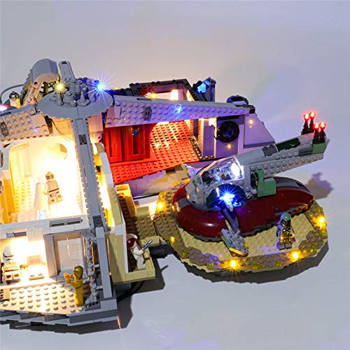 Kit de iluminación Alimentado por USB para Star Wars Betrayal at Cloud City Building Blocks Model, Juego de Luces Compatible con Lego 75222 Accesorios de Bricolaje para niños (NO Incluye el Modelo)