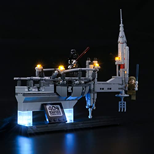 Kit De Iluminación Led para Lego Star Wars Bespin Cloud City Duel, Compatible con Ladrillos De Construcción Lego Modelo 75294 (Juego De Legos No Incluido)