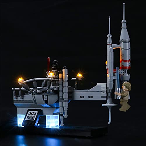 Kit De Iluminación Led para Lego Star Wars Bespin Cloud City Duel, Compatible con Ladrillos De Construcción Lego Modelo 75294 (Juego De Legos No Incluido)