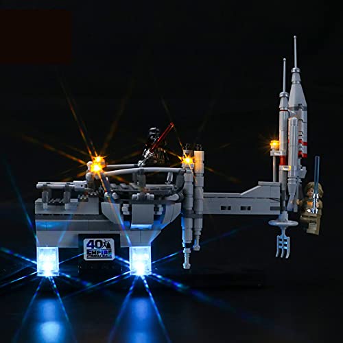 Kit De Iluminación Led para Lego Star Wars Bespin Cloud City Duel, Compatible con Ladrillos De Construcción Lego Modelo 75294 (Juego De Legos No Incluido)