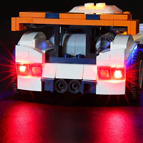 Kit de iluminación LED para Sunset Track Racer - Compatible con Lego 31089 Building Blocks Model- No incluye el juego Lego