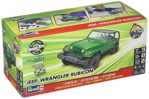 Kit de Modelos de plástico, Jeep Wrangler Rubicon, escala 1:25