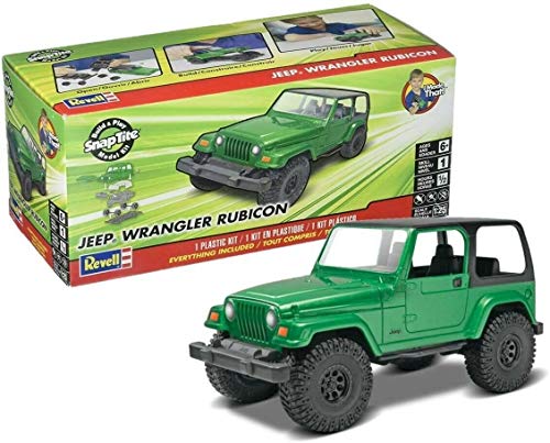 Kit de Modelos de plástico, Jeep Wrangler Rubicon, escala 1:25