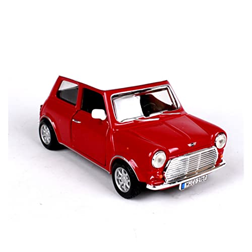 Kit Juguetes Coches Metal Resistente 1:32 para Mini Cooper Diecast Metal Juguetes Regalos Niños Modelo Souvenir Show Maravilloso Regalo