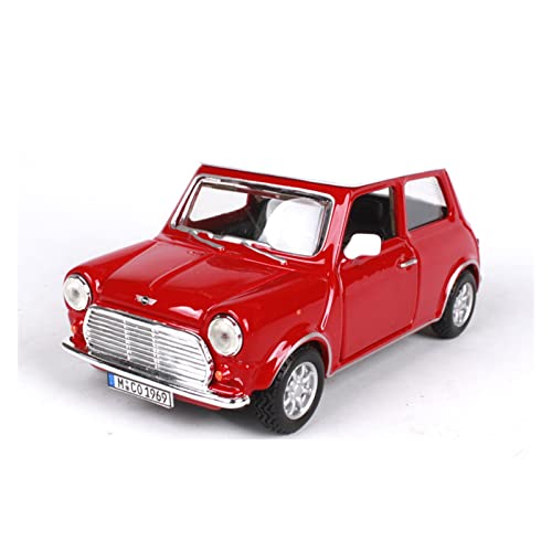 Kit Juguetes Coches Metal Resistente 1:32 para Mini Cooper Diecast Metal Juguetes Regalos Niños Modelo Souvenir Show Maravilloso Regalo