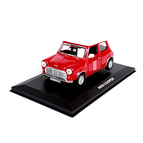 Kit Juguetes Coches Metal Resistente 1:32 para Mini Cooper Diecast Metal Juguetes Regalos Niños Modelo Souvenir Show Maravilloso Regalo